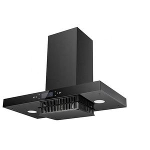 Campana de chimenea montada en la pared, campana extractora para el hogar, aparato de cocina, Control táctil, campana de 90cm con luz LED - Product Image 1