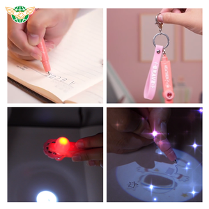 Obral besar Mainan Edukatif anak lampu LED multi-fungsi proyektor gambar pena menulis - Product Image 5