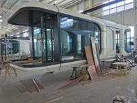 Capsule de couchage modulaire en acier pour lit simple, chambre hôtel, auberge, tente, écologique, installation facile, de Hunan