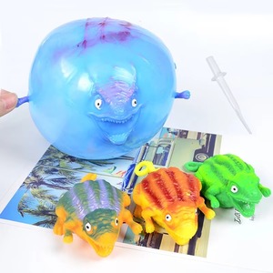 ของเล่นบีบไดโนเสาร์เป่าลม TPR Creative Kid สำหรับเด็ก คลายเครียด ตลกๆ - Product Image 1