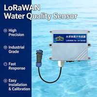 Capteur d'ions sodium LoRaWAN, résolution 0,001 mg/L, électrode PVC, moniteur de qualité de l'eau, OEM personnalisé