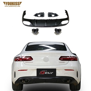 Puntas difusoras originales para coche <span class=keywords><strong>Mercedes</strong></span> Clase E, difusor de parachoques, labio trasero, para 2016 +, coupé W238 <span class=keywords><strong>C238</strong></span> Facelift E53 AMG - Product Image 1