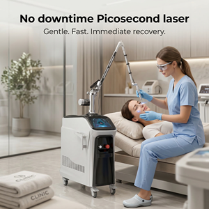 Máquina de Eliminación de Manchas de Piel con Láser de Picosegundos, Máquina de Belleza <span class=keywords><strong>para</strong></span> Eliminar Manchas, Pecas y <span class=keywords><strong>Verrugas</strong></span>, <span class=keywords><strong>para</strong></span> Salones de Belleza, Eliminación de Tatuajes con Láser - Product Image 1