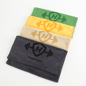 Toalla Deportiva de Microfibra Personalizada con Logotipo Bordado, Toalla de Gimnasio de Lujo con Función de Secado Rápido - Product Image 1