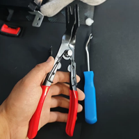Outil de démontage de clips de garniture de sellerie, jeu de pinces à rivets pour phares, pince de démontage