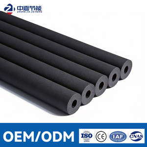 Tuyau d'isolation en mousse de caoutchouc PVC de qualité supérieure pour la protection thermique des entrepôts et des cuisines, résistant au feu, écologique - Product Image 1