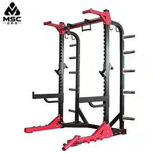 Máquina de Entrenamiento Multifuncional Todo en Uno, Máquina Smith con Estación de Poleas Cruzadas, Equipo de Fitness Profesional para Gimnasios - Product Image 2