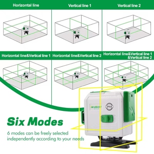 Nouvelle machine à laser Newbeat Mini Battery Cross 12 lignes vertes 3D 360° rotative à nivellement automatique pour intérieur NBT-LL-12A Newbeat Mini Ba - Product Image 4