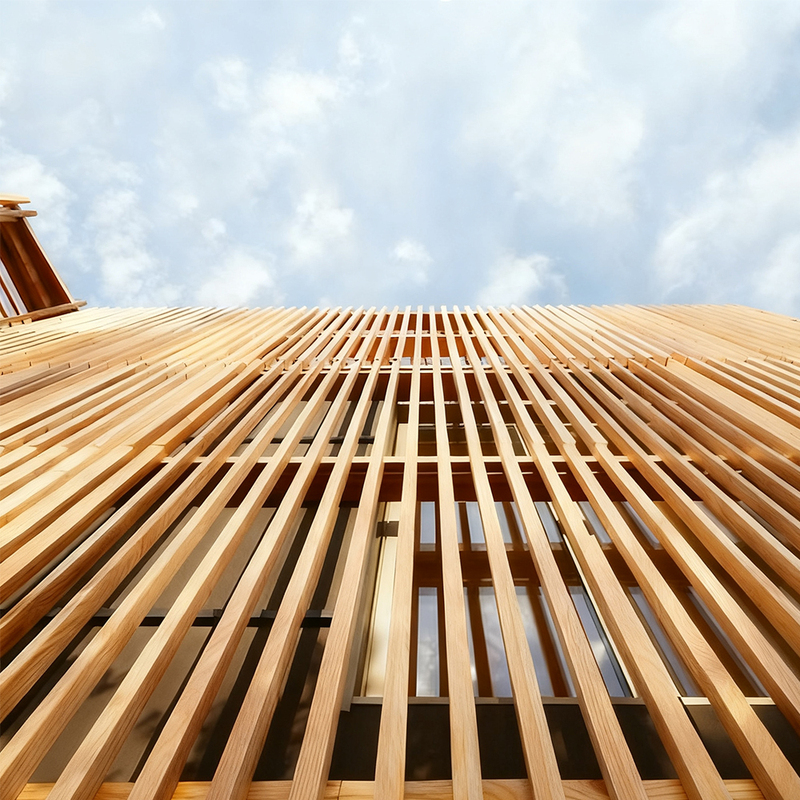Decorative Timber Slat Screens Eco Friendly