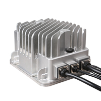 Chargeur OBC 850w, chargeur embarqué pour chariot élévateur, 24V 48V 60V 72V, voiture de nettoyage, tondeuse à gazon, entièrement scellé, contrôle CAN