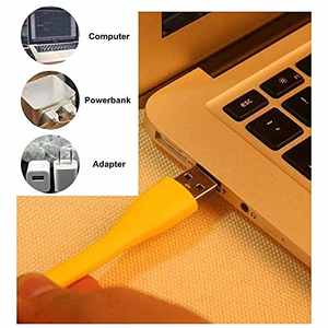 Portable Flexible <b>Micro</b> Mini USB Led Light for Power Bank <b>PC</b> Laptop Notebook - Product Image 5