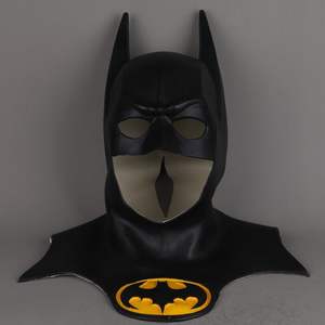 Máscara de Látex de Batman El Caballero de la Noche para Cosplay de Superhéroe, Casco Negro para Fiesta de Carnaval - Product Image 4