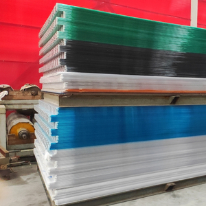 Dễ dàng cài đặt trong suốt UV kháng Polycarbonate tấm rỗng hai lớp PC tấm bốn bức tường Polycarbonate tấm - Product Image 3