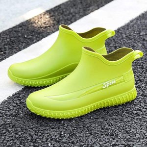 <span class=keywords><strong>Chaussures</strong></span> <span class=keywords><strong>de</strong></span> <span class=keywords><strong>pluie</strong></span> pour hommes, bottes en caoutchouc courtes résistantes à l'usure, imperméables, antidérapantes pour la cuisine, le lavage <span class=keywords><strong>de</strong></span> voiture et le travail - Product Image 1
