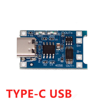 TP4056 | Chargeur 18650 3.7V 3.6V 4.2V 5V batterie au Lithium carte de Port de charge USB 1A Module Mini/Micro/type-c avec Protection
