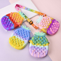 Nouveau design rat tueur pionnier silicone ananas zéro portefeuille silicone porte-monnaie