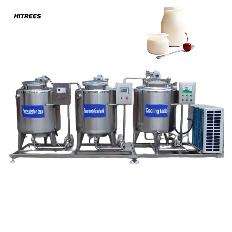 Reliable Dairy Milk Production Machine Yogurt Processing Production Line Yogurt Product Line For Food Industry