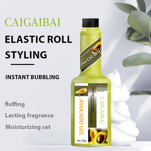 Gel Coiffant Professionnel à l'Extrait Naturel d'Avocat OEM, Fixation Forte et Brillance pour Cheveux Bouclés - Product Image 5