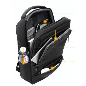 Custom Waterproof <b>Black</b> Laptop <b>Backpack</b> Oxford School Bags Custom Logo Usb Promotional Mochila Laptop <b>Backpack</b> - Product Image 2