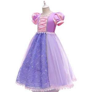 Vestido de Princesa <span class=keywords><strong>Sofía</strong></span> al por Mayor, Vestido Largo de Disfraz de Cosplay, Vestido de Fiesta de Princesa para Niña - Product Image 2