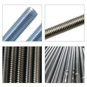 DIN975 acier au carbone galvanisé M8 zinc bleu trapézoïdal grossier <span class=keywords><strong>tige</strong></span> entièrement <span class=keywords><strong>filetée</strong></span> <span class=keywords><strong>M16</strong></span> * 1000mm 4.8/8.8 qualité produit de haute qualité - Product Image 2