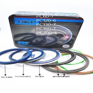 Kit <span class=keywords><strong>di</strong></span> Riparazione Guarnizioni per Cilindro Idraulico <span class=keywords><strong>di</strong></span> Alta Qualità per Escavatore KOMATSU PC56 - 7, Guarnizione Meccanica in Gomma NBR - Product Image 5