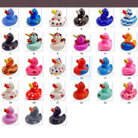 WOWEI 2025 Canard de Noël de grande taille Jouets Enfants se baignant et jouant dans l'eau Piscine d'été Canards flottants