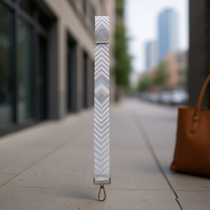 Sangle de sac en sangle grise claire pour femme, 4 cm, accessoires de mode pour sacs - Product Image 2