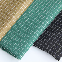 Tissu Oxford en nylon dobby à carreaux en grille Ripstop UHMWPE pour équipement de tente extérieure en polyamide, veste, sac à dos