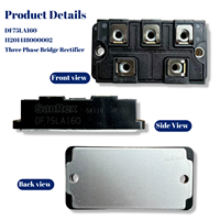 Module de diodes redresseuses à pont triphasé Midea DF75LA160 75A 1600V TBR-MSDM-75/160-B-02