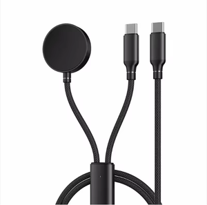Cable de Carga Inalámbrico 2 en 1 ODM PD3.0, Cable de Datos Trenzado de Nailon y Aleación de Aluminio para Reloj - Product Image 3