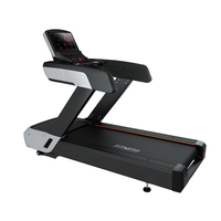 Tapis roulant de gymnase commercial haut moteur 3.0HP équipement Cardio Portable pliable écran HD inclinaison automatique batterie solaire matériau en acier