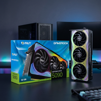 Nouvelle carte graphique de bureau PALIT RTX 5090 GameRock OC 32G GDDR7 2527 MHz 28 Gbps PCIe 5.0 512 bits avec ventilateur ARGB MXM 2025