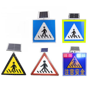 Pellicola Riflettente 600*600 MM per Segnaletica Stradale LED Solare, Segnali di Limite di Velocità e Avvertimento per Zone Scolastiche - Product Image 5