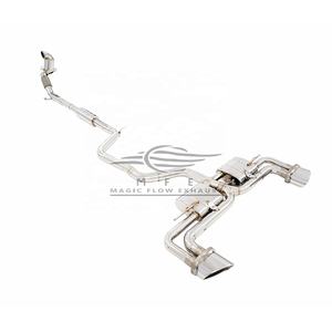 Silencieux à soupape de tuyauterie <span class=keywords><strong>d</strong></span>'échappement de <span class=keywords><strong>prix</strong></span> usine pour <span class=keywords><strong>Audi</strong></span> A3 1.8T 2015 + Style Catback <span class=keywords><strong>RS3</strong></span> en acier inoxydable - Product Image 1