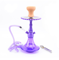Chicha tendance en promotion avec accessoires, chicha en plastique, vente en gros d'usine, chicha portable en acrylique