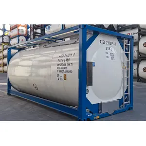 Fabrika fiyat 26cbm tankı taşıma konteyner Insulated yalıtımlı ısıtma sıvı depolama tankları konteyner