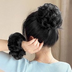 Cepillo de pelo negro Tungo con accesorios de estilo de banda brillante para escalfar estilos de cabello humano - Product Image 1