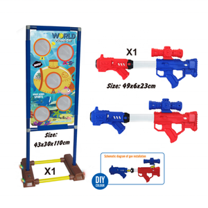 Nouveau Kit de Pistolet à Air Comprimé à Cibles Mobiles 2026 pour Enfants – <span class=keywords><strong>Jeu</strong></span> de Tir à Deux Joueurs avec Cibles Mobiles et Blaster à Billes en Mousse Souple - Product Image 1