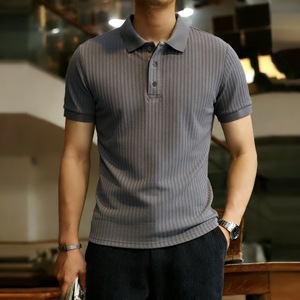 เสื้อโปโลผู้ชายสไตล์เกาหลีทรงเข้ารูป คอปก สีพื้น ระบายอากาศได้ดี ใช้งานได้หลากหลาย รุ่นใหม่ประจำปี 2026 สำหรับฤดูร้อน - Product Image 2