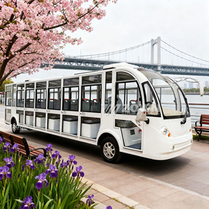 Autobús Turístico Eléctrico de Lujo con Aire Acondicionado Doble, Amplio Espacio para Pasajeros, para Recorridos Urbanos - Product Image 1
