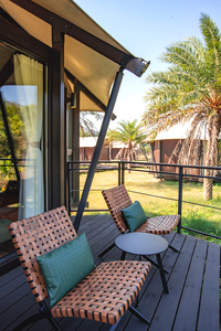 Tente de luxe pour l'extérieur avec structure en bois Hôtel Lodge Safari Resort Cabine modulaire pour le <span class=keywords><strong>camping</strong></span> avec chambre à coucher Salle de bain Terrasse - Product Image 4