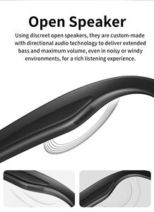 نظارات كاميرا AI ، أو W مضادة للاهتزاز مع تسجيل فيديو ثنائي الميكروفون Ai مع ترجمة الدردشة Gpt - Product Image 3