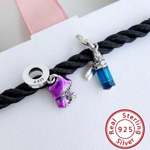 Venta al por mayor de dijes de joyería DIY de moda con certificación GDTC, cuentas de plata de ley 925 de alta calidad para fiestas de boda unisex - Product Image 2