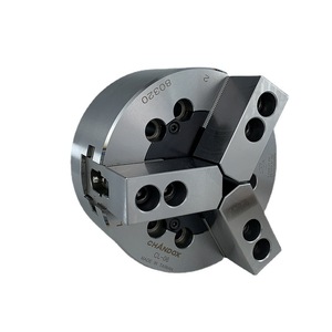 Mandrin hydraulique à trois mâchoires CL-06 de Chihdao (Taïwan) pour tours CNC, alimentation pneumatique avec mâchoires souples, vente en gros - Product Image 2