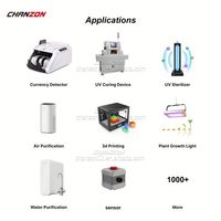 Puce LED haute puissance IR COB 10W 20W 30W 50W 100W proche infrarouge 680nm 700nm 780nm 800nm 850nm 880nm 940nm 980nm 1000nm 1100nm