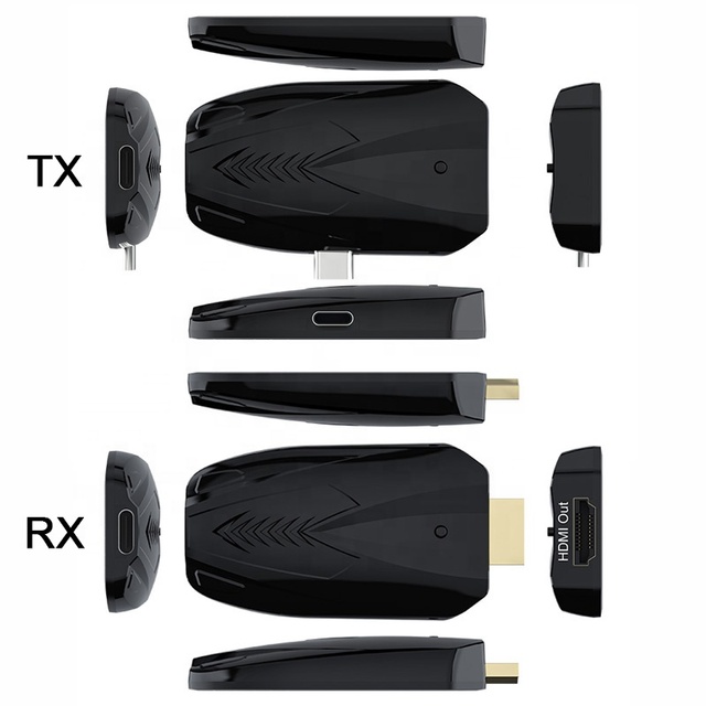 Xput 150M Wireless USB C to HDMI Extender Kit TX RX 1080P 60Hz Full HD Video Transmission Adapter for TV Monitor Projector