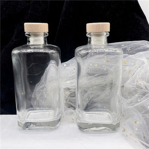 500ml échantillon gratuit bouteilles de jus de vin de bière en verre vide avec étiquette personnalisée - Product Image 1