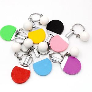 โปรโมชั่นขายส่ง พวงกุญแจจำลองไม้ปิงปอง 3 มิติ ของเล่นกีฬาเสมือนจริง - Product Image 5