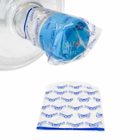 Etiquetas Termoencogibles de PVC para Tapas de Contenedores de Agua Potable de 5 Galones con Grosor Ajustable, Impresión de Logotipo, Impermeables y Duraderas